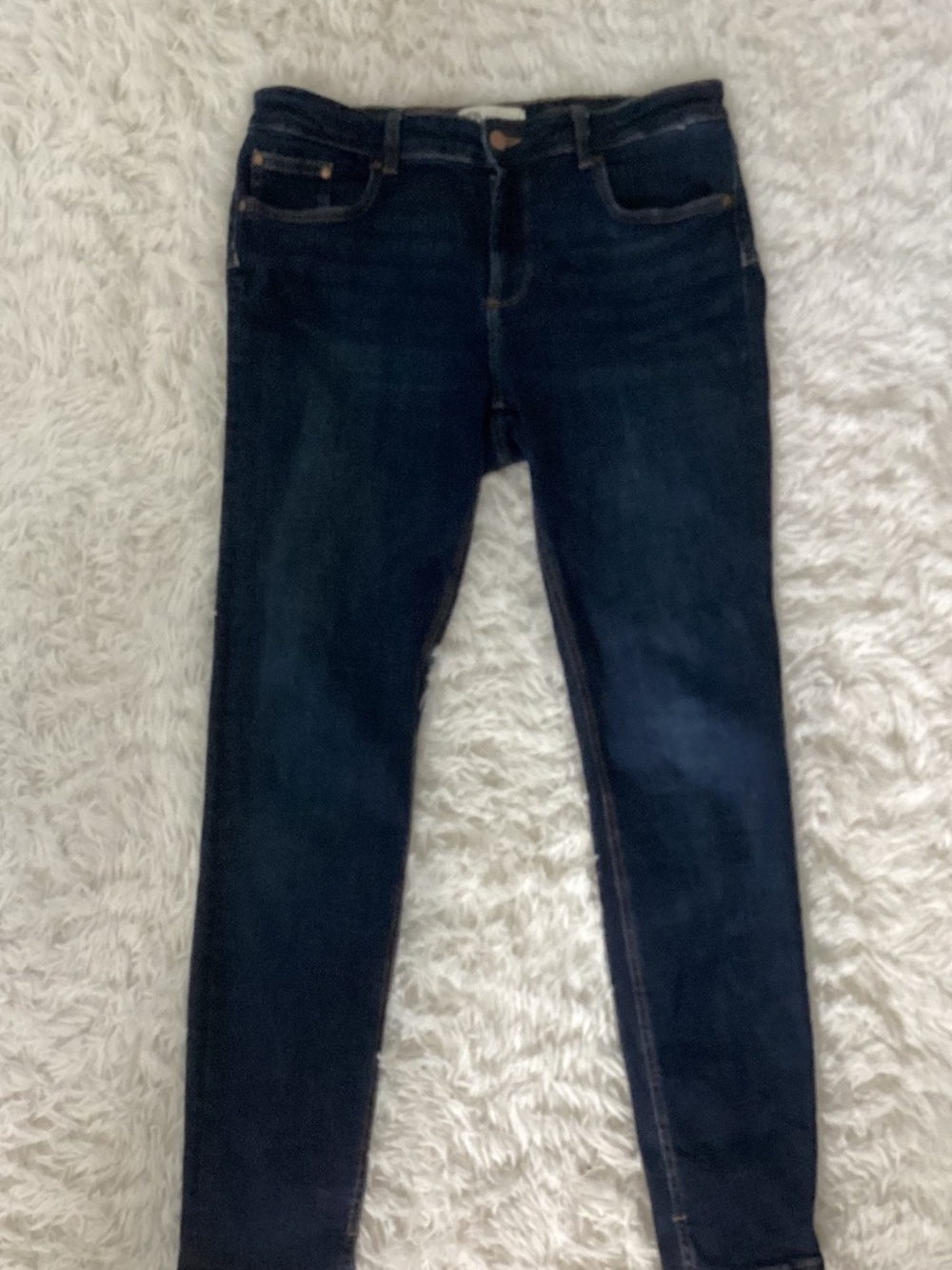 Zara jeans dark wash skinny